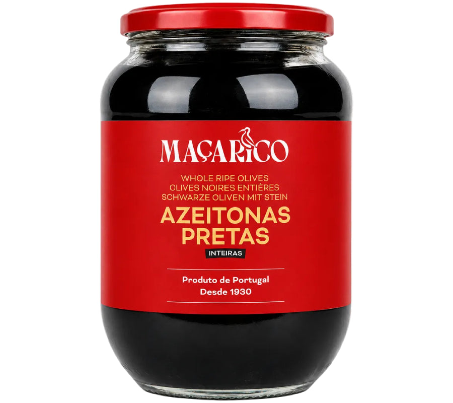 Whole Black Olives 520 g