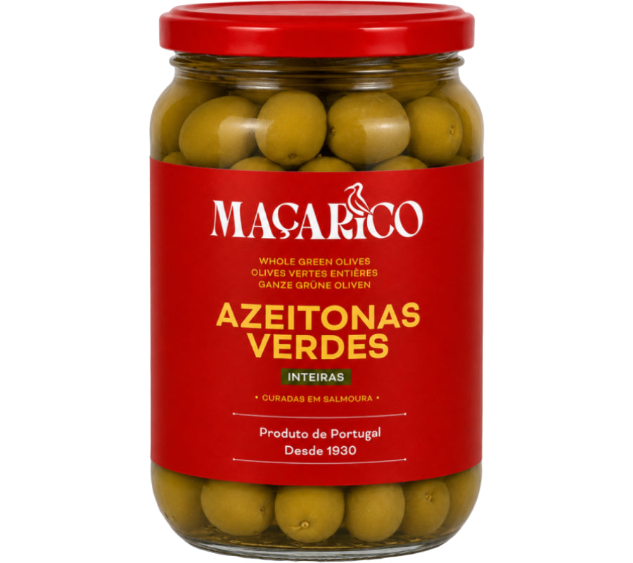 Whole Green Olives 510 g