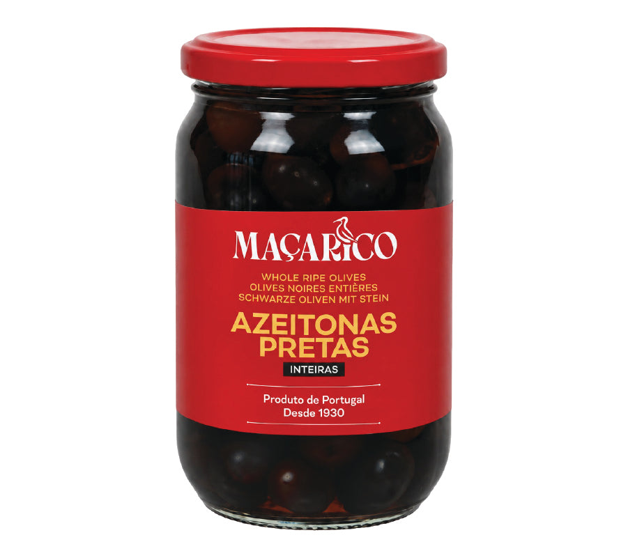 Whole Black Olives 210 g