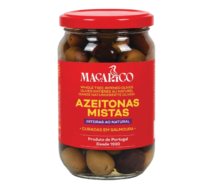 Whole Mixed Olives in Brine 210 g